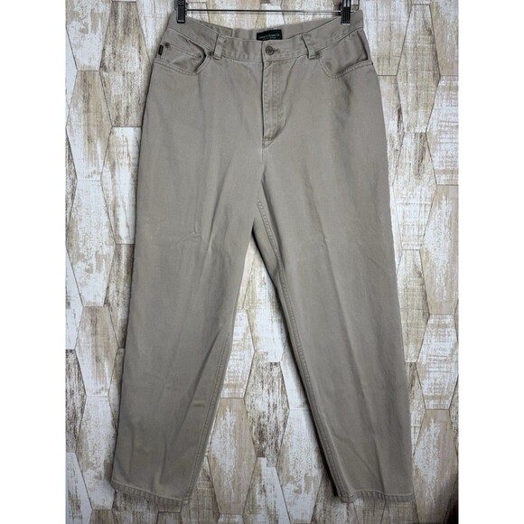 Lauren Ralph Lauren Denim - Lauren Jeans Ralph Lauren Petite 14P Denim Pants Womens 1990's Tapered Leg Mom
